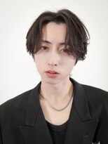 メンズサロン ガウディ 三宮店(men's salon Gaudi) センターパート×シースルー前髪×ニュアンスフェザーパーマ