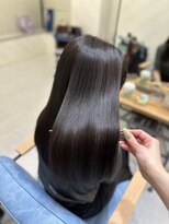 エミン(emyn) チョコレートブラウン 髪質改善 ワンホンレイヤー ミルクティー