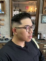 アールズ ヘア(R's hair)&nbsp;MEN’S HAIR/波巻きツイストスパイラル/リバースセンターパート