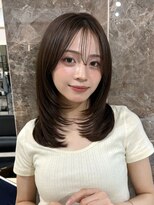 ハニー 町田(HONEY)&nbsp;レイヤーカット/ハッシュカット/韓国ヘア