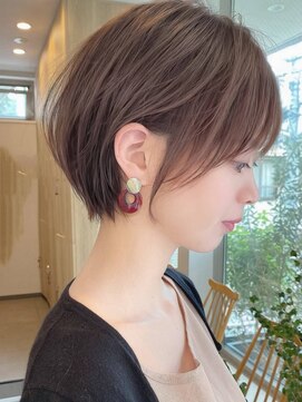 サンド 名古屋(sand) 20代30代40代50代丸みとくびれショートカット名古屋小顔前髪白髪