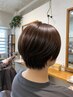 【カラー無し】カット＋ヘッドスパ15分＋プレザーブTR　￥11550　ホームケア付