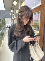 エムサロン 高崎あら町テラス(emusalon)&nbsp;［rena］たぷっとレイヤー×マロングレージュ