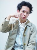 【Roji】センターパートニュアンスパーマ
