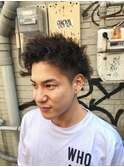 ショートツイストパーマ