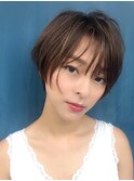 [coo et fuu表参道]うざバングのさらさら小顔ショート♪藤沢