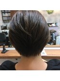 安定ショートボブ