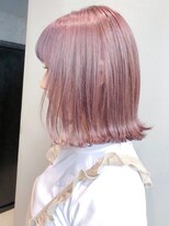 ピンクアッシュ_セシルカットココアブラウン_ba302353