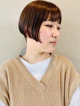 サロンドクロエ(Salon de Chloe) 前下がり××マッシュ××ショート××刈り上げボブ