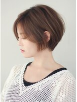 ルアン 上通り(ruen) ショートヘア ショートカット 大人ショート 熊本県 小顔 ひし形