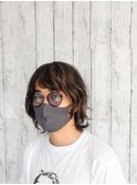 某バンドマン風ヘアスタイル