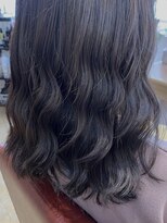 オリーブ ヘアー フィール(OLIVE hair feel) お客様スタイル/アッシュ/暗髪/ヘアカラー