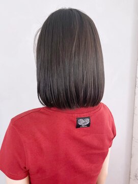 アイティーバイアルバム 藤沢店(IT by ALBUM) ナチュラルボブ_くびれヘアビタミンカラー_ba337961