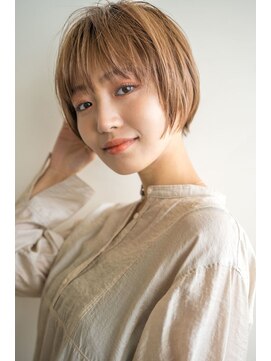 ガレージ バイ グリーン 原宿 表参道(Garage by green) 【loki】ハイトーン×マッシュショート