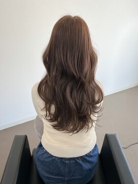 イオエ(ioe) デザインカラー/グランマッシュ/暗めカラー/ミディアムヘア