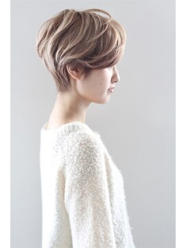 モッズヘア 三鷹店(mod's hair) 大人可愛いナチュラル前下がりショート【COLEETE】