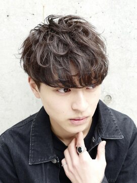 キングオブヘアバイノイズアンドフィフス 京都駅前店(KING of hair by NOISM&fifth) メンズマッシュパーマツイストスパイラルパーマニュアンスパーマ