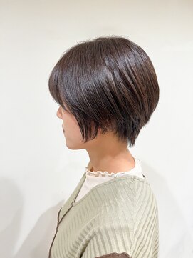 ロロン 代々木八幡(LORONG) ショートレイヤー　アッシュブラウン