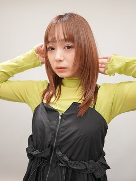 ジーテ 渋谷(gite) ウルフレイヤーストレート「渋谷/髪質改善/髪質改善TR」