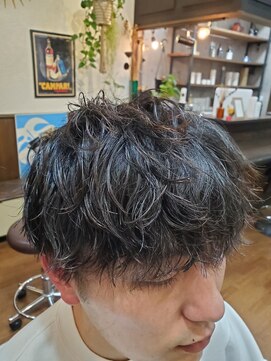 ヘアメイク ハプロック(hair make Huprok) 波巻きパーマ