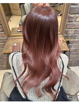 ブロンド 町田(BLONDE)&nbsp;メルティカラー_チェリーブラウン_ピンクベージュ