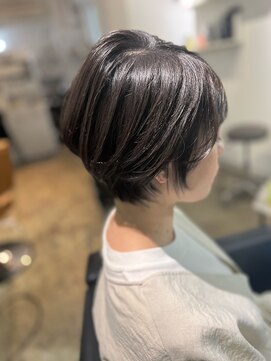 ツムグ 代官山店(TUMUGU) ヘルシースタイルショートボブ30代40代50代ブルーグレージュ#134