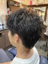 ルピナス 中田(Lupinus)&nbsp;ツイストスパイラルスタイル＋暗めアッシュ系カラー