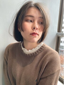 オグジュアリー 表参道(aux.) 大人かわいい/前髪[表参道/表参道駅]