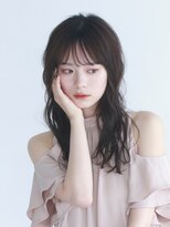 ララルーモ 渋谷公園通り店(LaLarOomo)&nbsp;サラ艶ロングレイヤー×外国人風艶感カラー