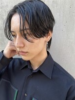 イオエ 心斎橋(ioe)&nbsp;コンマヘアナチュラルセンターパート【韓国メンズアイドルヘア】