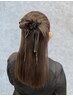 ちょっと可愛くしたいときに、ヘアアレンジ￥3300