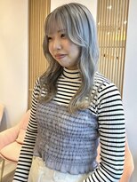 ロジェブルー(Rosier Bleu)&nbsp;【ダブルカラー】赤みの抑えたシルバーアッシュカラー