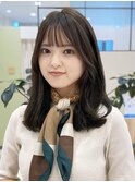 レイヤーカット/ロングレイヤー/くびれロング/顔まわりレイヤー