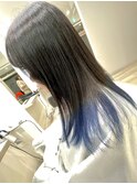 ダブルカラーブルー