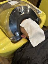 パレット ほのか店(Palette)&nbsp;オートシャンプー工程2　マシンで洗浄