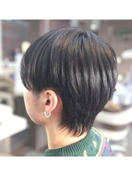 エノモト(ENOMOTO) ナチュラルマッシュヘアサイド刈り上げすっきりハンサムショート