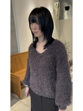 ミリ(milli Produce by ITAKURA) ミディアムハッシュカット