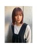 *人気No1*◎透明感ヘア カット+カラー＋3stepトリートメント15500円→12000円
