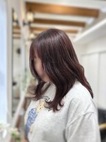 ヘアサロン エスプリ(hair salon esprit)&nbsp;ピンクバイオレットブラウン/6トーン