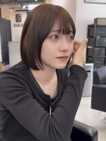 キラ 渋谷(KILLA) ★レイヤーカット/美髪/イメチェン/小顔ボブ/マロンベージュ