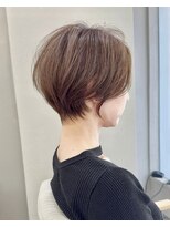 アイドットプラス 札幌大通り(i.+ODORI)&nbsp;【白髪染め卒業】ことりベージュで自然なツヤ髪ショートボブ