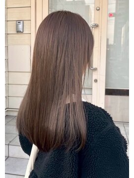 アフェクションカナヤマ(AffECTION kanayama) 韓国 レイヤーカット ブリーチ ダブルカラー 髪質改善