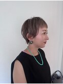 白髪ぼかしハイライト