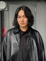 ブロック ジャポン(bloc japon)&nbsp;ニュアンスパーマ メンズパーマ センターパート フェザーパーマ