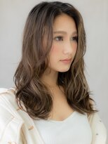 カバーヘア ブリス 志木南口駅前店(COVER HAIR bliss)&nbsp;フェイスフレーミング抜け感小顔かきあげロングX志木20代30代