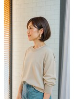 コポル(Copol)&nbsp;まわりと差がつく大人ショート×白髪染めラテブラウン