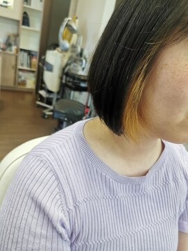 イヤリングカラーボブ