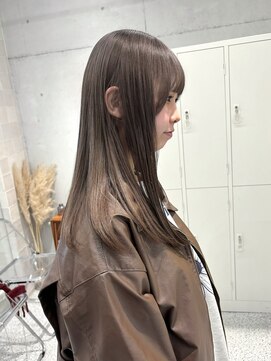 モカベージュ/ダブルカラー【ayami】