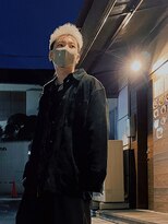 アオアクア 新越谷店(AO-AQUA)&nbsp;ホワイトシルバー/メンズ/ハイトーン/ケアブリーチ/韓国風カラー
