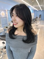 モナ 髪質改善(MONA) 【MONA】ロングレイヤー/韓国風ヘア/くびれヘア